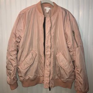 Pink Bomber Jacket